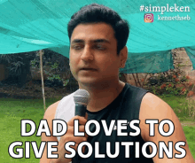 Dad Loves To Give Solutions Kenny Sebastian GIF