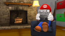 Smg4 Mario GIF - Smg4 Mario Newspaper GIFs