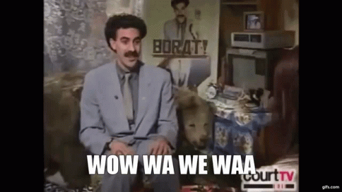 Wowawewa Borat GIF - Wowawewa Borat Wowwawewaa GIFs