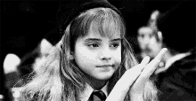 Hermione Granger Bored GIF - Hermione Granger Bored Applause GIFs