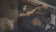 Ada Wong Leon Kennedy GIF - Ada Wong Leon Kennedy Resident Evil2 GIFs