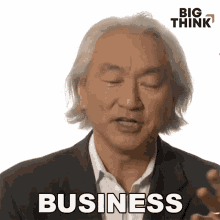 Business Michio Kaku GIF - Business Michio Kaku Big Think GIFs