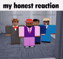 My Honest Reaction Reactor GIF - My Honest Reaction Reactor Roblox Animan GIFs