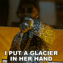 I Put A Glacier In Her Hand Gucci Mane GIF