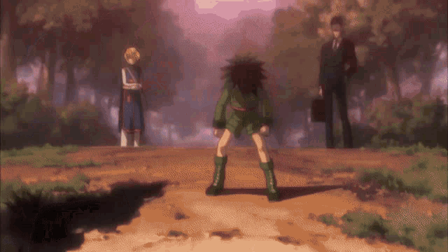 Image tagged in leorio sigma stare,oreos,hunter x hunter,gon