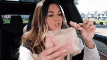 Steph Pappas Taco Bell GIF - Steph Pappas Taco Bell Strawberry Twists GIFs