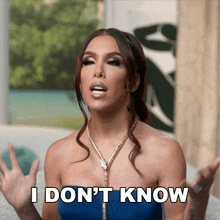 I Don'T Know Basketball Wives GIF - I Don'T Know Basketball Wives I Have No Clue GIFs