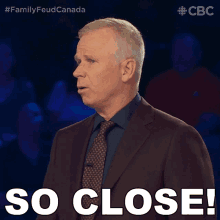 So Close Gerry Dee GIF - So Close Gerry Dee Family Feud Canada GIFs