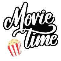 Movie Time Sticker - Movie Time Stickers