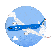Itaairways Ita Airways Sticker - Itaairways Ita Ita Airways Stickers