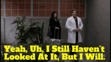 Greys Anatomy Atticus Lincoln GIF - Greys Anatomy Atticus Lincoln Yeha Uh I Still Havent Looked At It GIFs