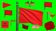 Red Flag Huge Red Flag GIF
