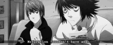 Death Note Motivation GIF - Death Note Motivation I Dont Have Any GIFs