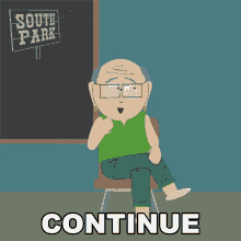 Continue Mrs Garrison GIF - Continue Mrs Garrison South Park GIFs