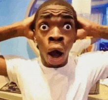 Shock Shocked GIF - Shock Shocked Blackguy GIFs