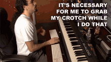 Its Necessary For Me To Grab My Crotch While I Do That Anthony Vincent GIF - Its Necessary For Me To Grab My Crotch While I Do That Anthony Vincent Ten Second Songs GIFs