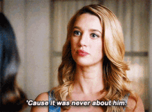Jane The Virgin Petra Solano GIF - Jane The Virgin Petra Solano Cause It Was Never About Him GIFs