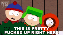 This Is Pretty Fucked Up Right Here Kyle Broflovski GIF