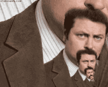 Ron Swanson Mustache GIF - Ron Swanson Mustache GIFs