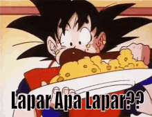 Son Go Ku Kelaparan GIF - Dragon Ball Kelaparan Makan GIFs