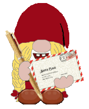 Gnome Dear Santa Sticker - Gnome Dear Santa Stickers