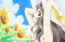 nadeshiko sakura sunflower anime