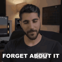 Forget About It Rudy Ayoub GIF - Forget About It Rudy Ayoub Dont Mind That GIFs