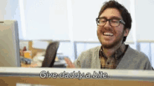 Give Daddy A Bite GIF - Jake And Amir College Humor Give Daddy A Bite GIFs
