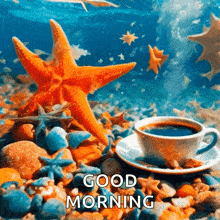 Starfish Coffee GIF - Starfish Coffee Coffee Cup GIFs