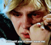 Evan Peters Dont Leave Me GIF - Evan Peters Dont Leave Me You Said Youd Never Leave Me GIFs