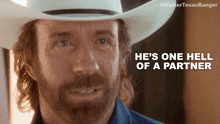 Hes One Hell Of A Partner Cordell Walker GIF - Hes One Hell Of A Partner Cordell Walker Walker Texas Ranger GIFs