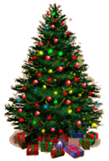 christmas tree christmas lights merry christmas merry xmas gift box