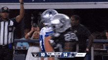 Dallas Cowboys Hunter Luepke GIF - Dallas Cowboys Hunter Luepke Touchdown Cowboys GIFs