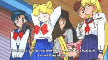 Sailor Moon Sailor Mars GIF - Sailor Moon Sailor Mars Sailor Saturn GIFs