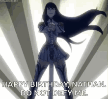 satsuki kill la kill anime birthday nathan