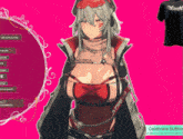 a girl with a huge breast is standing next to a t-shirt that says celebrate subs