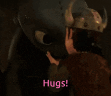 Toothless Hug Hug GIF - Toothless Hug Hug Love You GIFs