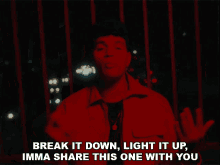 Break It Down Light It Up Imma Share This One With You Church Hill GIF - Break It Down Light It Up Imma Share This One With You Church Hill Wdigw Song GIFs