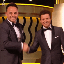 Shaking Hands Anthony Mcpartlin GIF