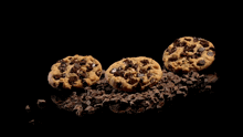 Crumbl Cookies Semi Sweet Chocolate Chunk Cookie GIF