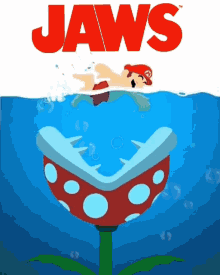 Mario Jaws GIF