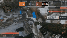 a screenshot of a video game showing the score of echo fox and red reserve