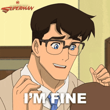 I'M Fine Clark Kent GIF - I'M Fine Clark Kent Jack Quaid GIFs