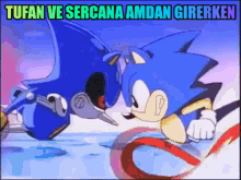 Sonic Tufan Ve Sercan GIF - Sonic Tufan Ve Sercan Tufan Ve Sercana Girerken GIFs