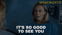 Its So Good To See You Sheila Bausch GIF - Its So Good To See You Sheila Bausch Wentworth GIFs