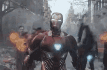 Nuke Strike Inbound Iron Man GIF - Nuke Strike Inbound Iron Man Blast GIFs