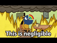 This Is Fine Meme Negligible GIF - This Is Fine Meme This Is Fine Negligible GIFs