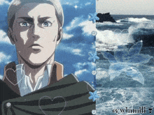 a picture of a man and the words erwinmili on the bottom right