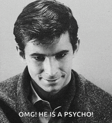 Psycho Anthony Perkins GIF