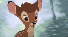 Bambi No Likey GIF - Eww No Dont Like GIFs